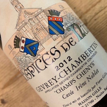 Gevery Chambertin 2012 Hospices de Nuits